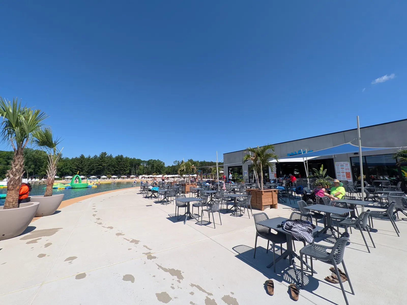 The beach at Land of Natura