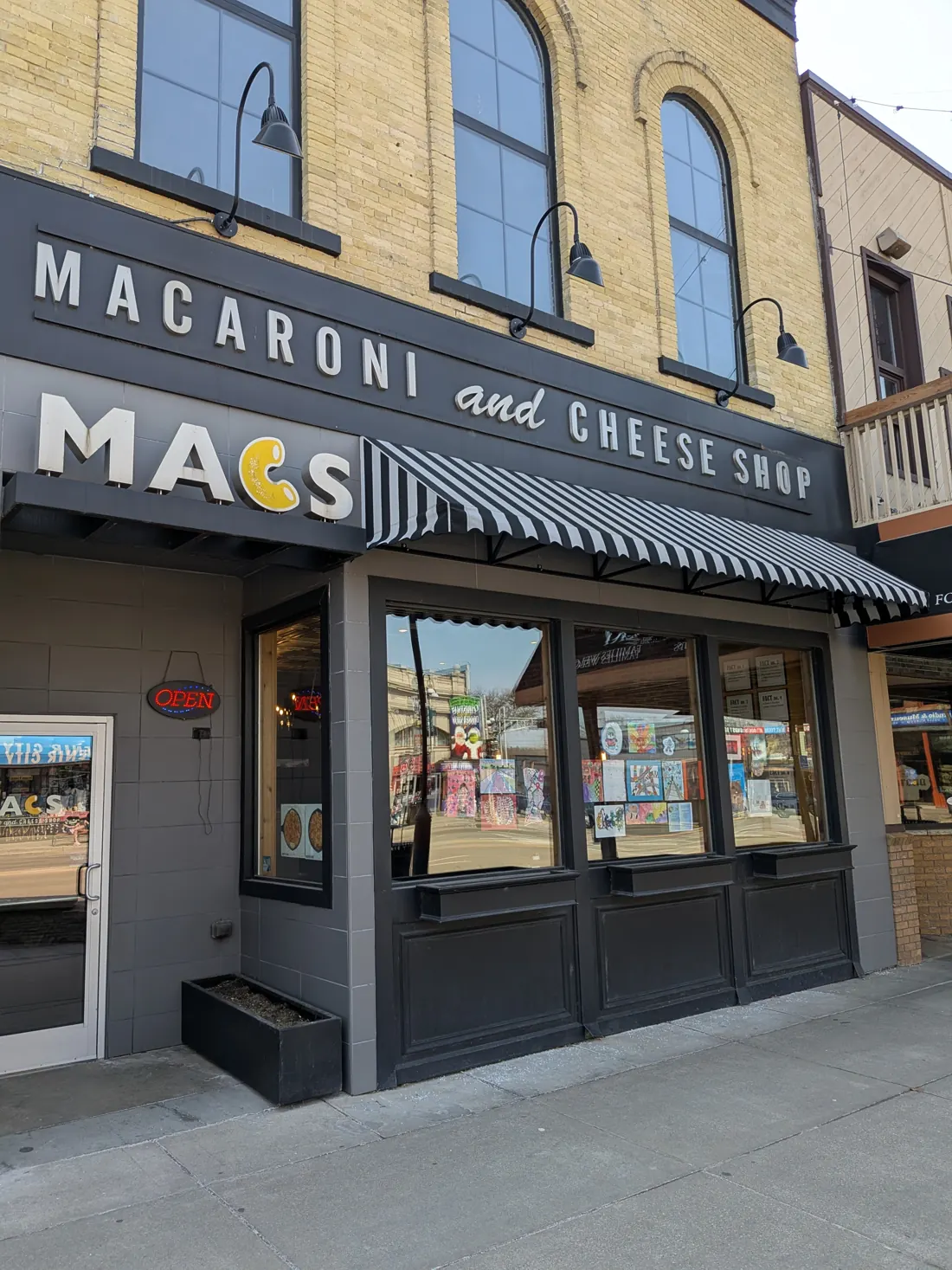 The MACS storefront on Broadway