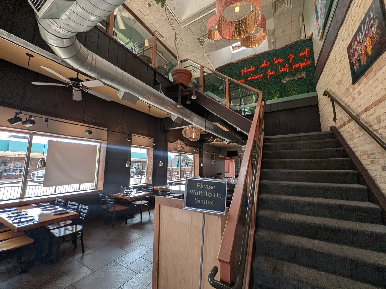 The dining room at Swagat