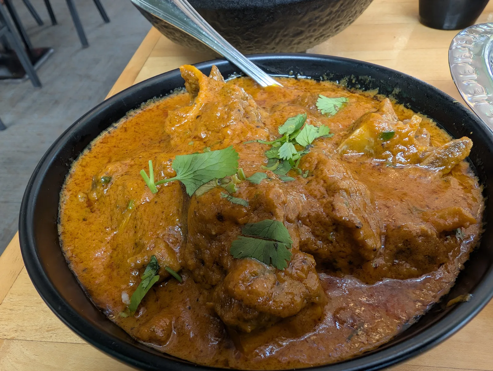 Goat curry at Swagat