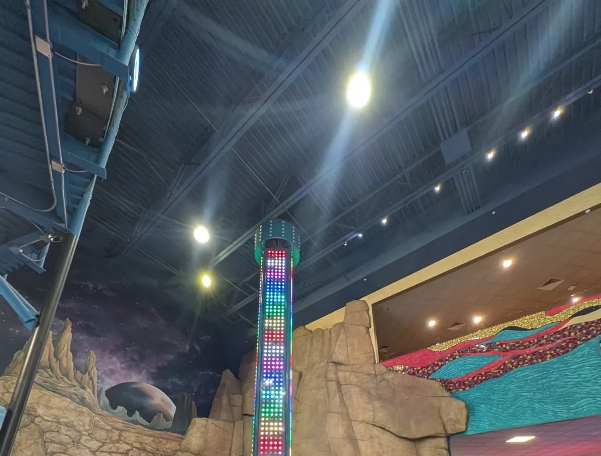 The Maximum Foolocity tower ride