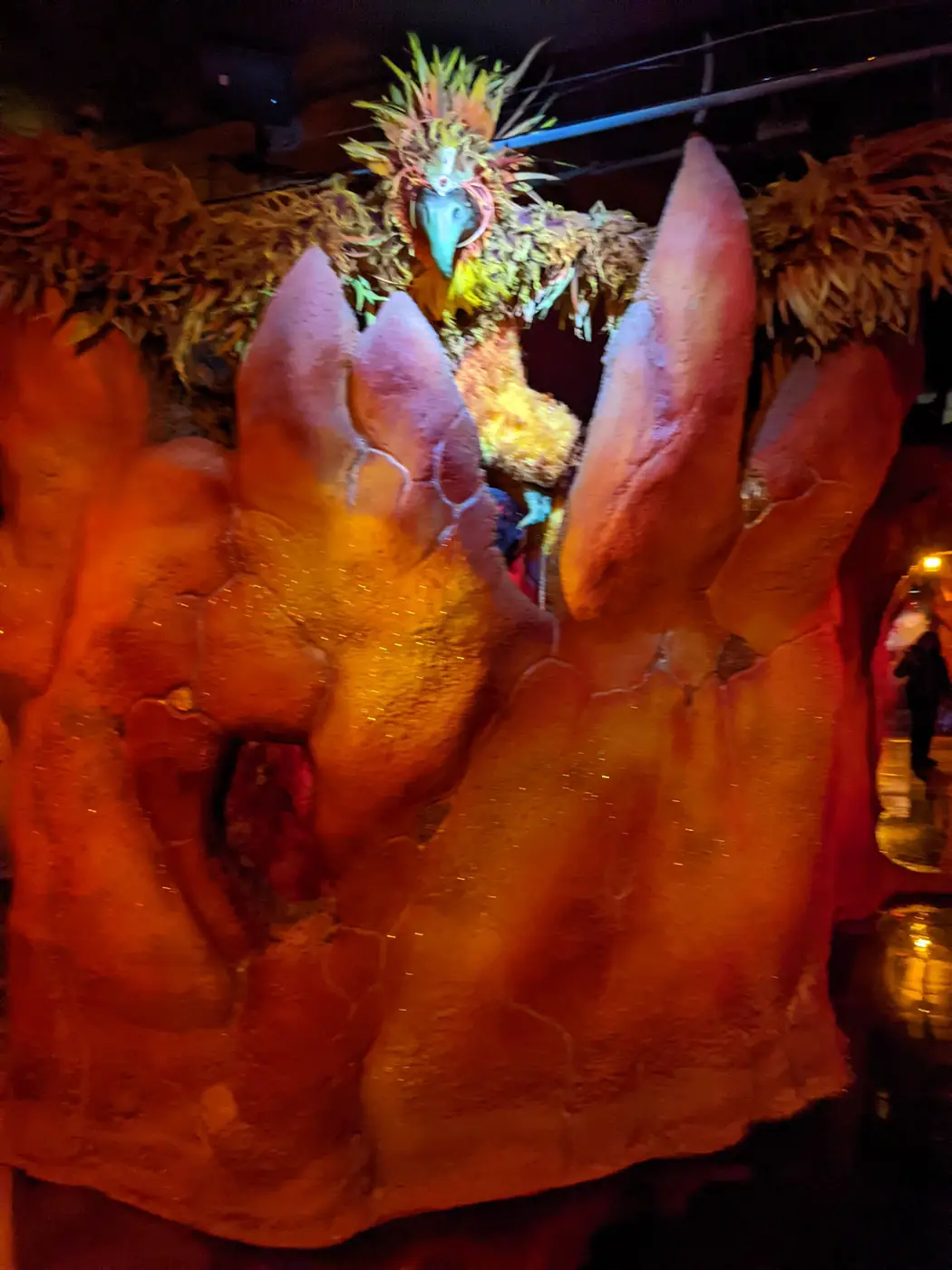 A glowing dragon egg in the Fire realm at Wizard Quest